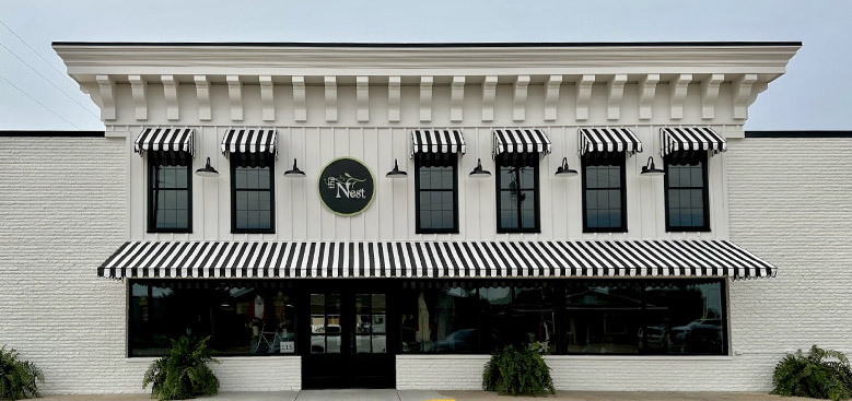 Exterior of the former Hesston Food Market