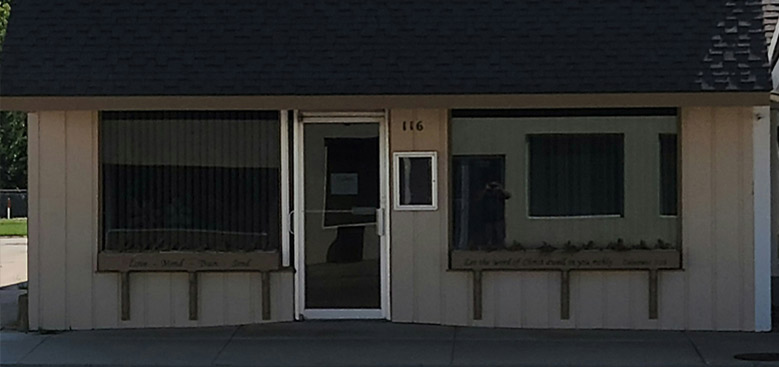 Exterior of the new Garden Community Church building